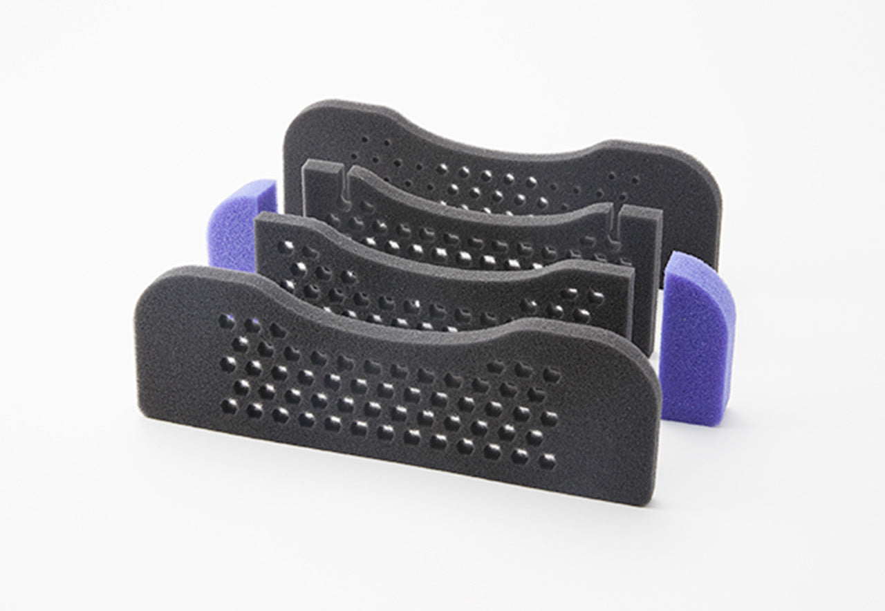 背中ハニカムクッション