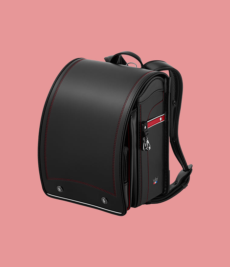 ブラック×カーマインレッド