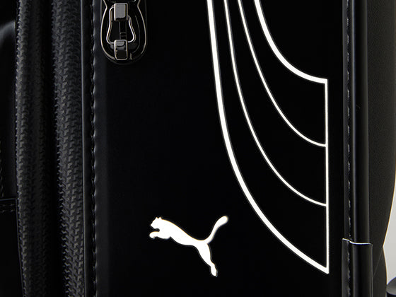 カブセとサイドの反射材がピカっと光る