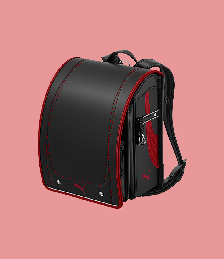 ブラック×カーマインレッド