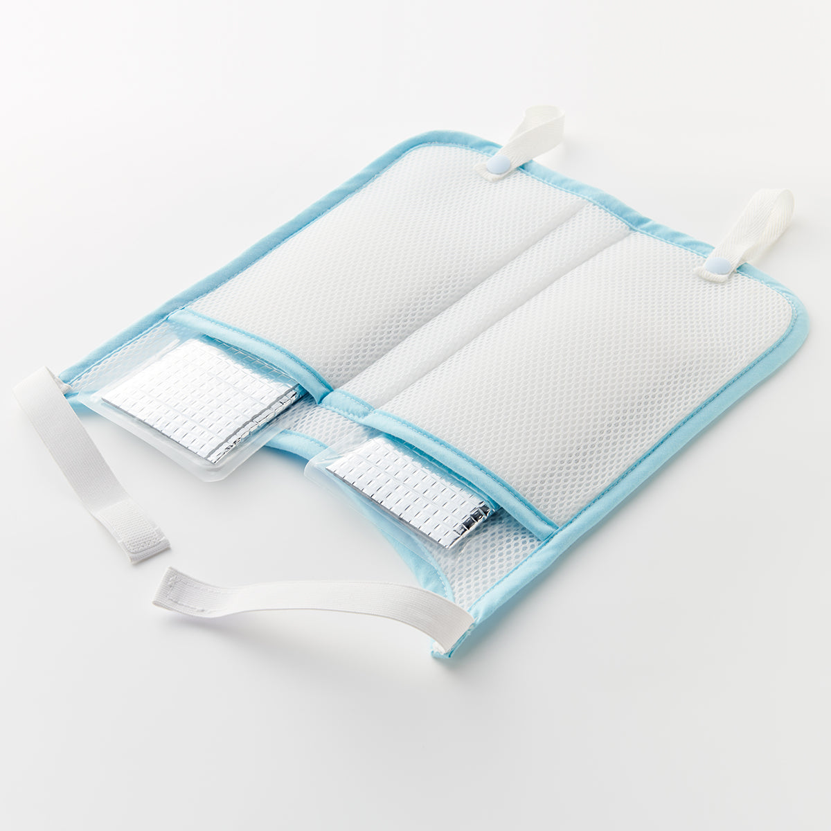 ひんやり背あてパッド(軽量保冷剤付き)｜通学快適グッズ｜オプション品