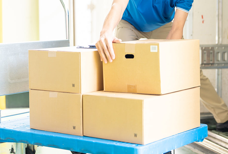 購入店へ修理済みランドセルを返却