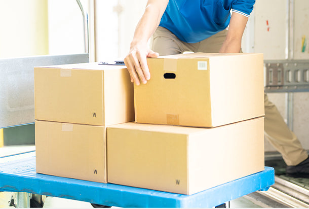 購入店へ修理済みランドセルを返却