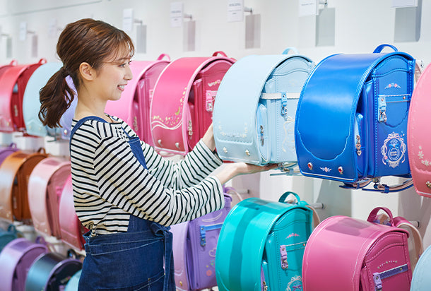 購入店までランドセルをお持ち込み